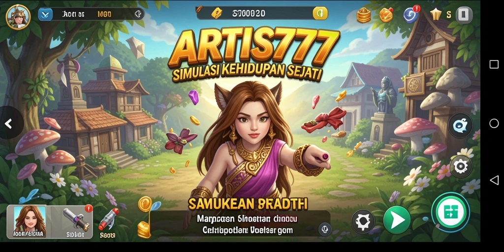 Tampilan gameplay ARTIS777 yang memukau dan imersif.