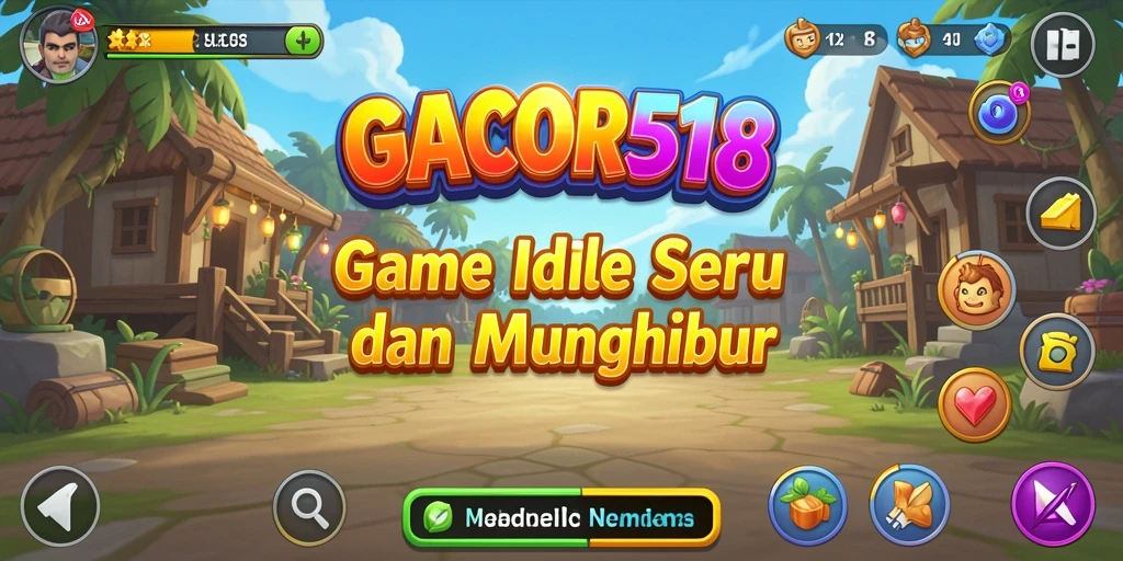 Tampilan gameplay Idle yang menarik di GACOR518.