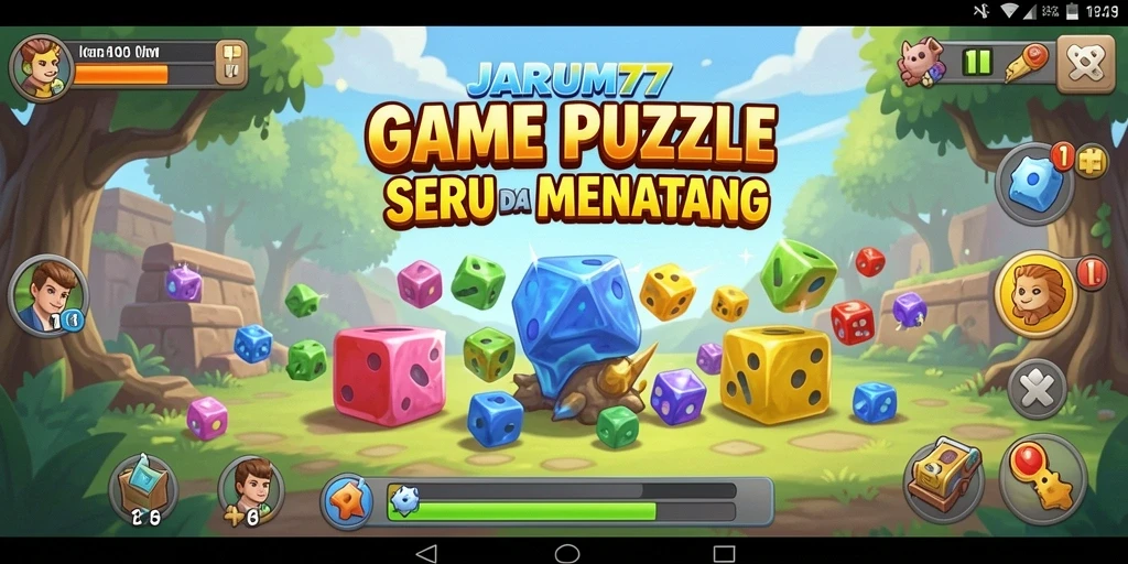 Gameplay JARUM77 menunjukkan berbagai teka-teki yang menantang dan menyenangkan.