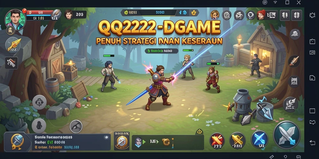 Gameplay seru dan strategis dalam QQ222.