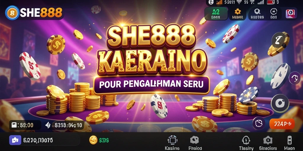 Tampilan gameplay Kasino SHE888 yang menarik dan menghibur.
